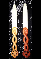 Athame w/ Water Buffalo Bone
