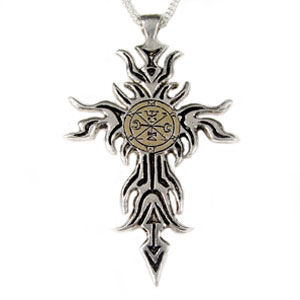 Murmur Cross Necklace / Sigil of Zagan