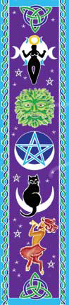 Celtic Magick Banner / Altar Cloth