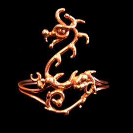 Bronze Dragon Bracelet