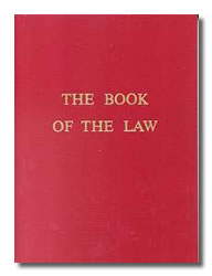 Book Of The Law by Crowley Aleister