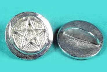 Cookie Stamp Pentagram (1 3/8" diameter)