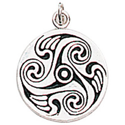 Circle of Bridgit Sterling Silver Pendant