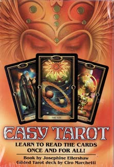 Deck: Easy Tarot deck & book by Ellershaw & Marchetti