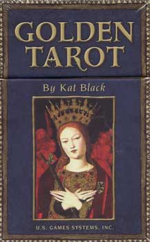 Deck: Golden Tarot Deck & Book by Kat Black