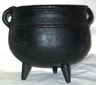 Cauldron - 8" - cast iron